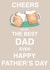 cheers best Father's Day Card 25210 created by Siobhan at april rose