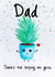Dad succulent Father's Day Card 39195 created by Lauren Osborne