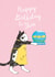 Fun Cat Birthday Card created by Paper Bird