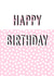 pink celebrate Birthday Card 18354 created by Cardi C