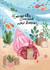 Cute Under The Sea New Home Card - Sea Creatures - Congrats On Your New Home! created by Nyassa Hinde
