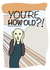 scream funny Card 42953 created by Krafty Kards