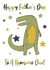 Roarsome Dinosaur Father's Day Card 43164 created by NerdWerk