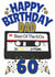 adult 60 Birthday Card 13065 created by ShortRound888