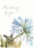 bird flower Thinking of you Card 18487 created by Michelle Offerman