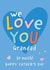 Cute Fathers Day Card for Grandad - We Love You So Much created by Macie Dot Doodles