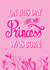 Cute Birthday Card - Princess - On This Day A Princess Was Born created by Fab Bab