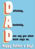 dad says yes Father's Day Card 41122 created by Courtney Simon
