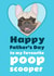 frenchie french bull dog Father's Day Card 6804 created by Dolli Does Design