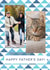 triangles pc Father's Day Personalised Photo Card 18527 created by thortful Designs