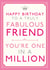 fabulous friend Birthday Card 18246 created by Hotchpotch 