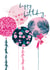 floral bold Birthday Card 18247 created by Hotchpotch 