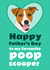 jack russell terrier poop Father's Day Card 6805 created by Dolli Does Design