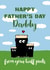 Daddy Guinness Father's Day Card 7194 created by Giddy Kipper