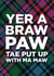 braw paw Father's Day Card 42019 created by Hiya Pal