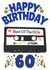 60 60th Birthday Card 13066 created by ShortRound888