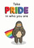 Pride Gay Card 31673 created by Bronte Laura Illustration