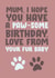pawsome fur baby Birthday Card 16854 created by James Steer