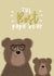 papa bear Father's Day Card 42492 created by Lily and Daisy