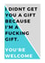 birthday rude Card 38725 created by James J