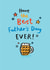 beer best Father's Day Card 42992 created by Jenny Seddon