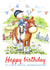 Granddaughter horse Birthday Card 16528 created by Kate Garrett