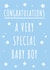 very special baby New Baby Card 16137 created by Creative Gemz