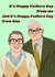 The Two Ronnies TV Father's Day Card 18649 created by The Queer Store