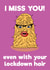 lockdown hair Love & Friendship Card 42983 created by PaperPiranha