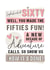 Sophisticated Sixty birthday card created by Mad Philomena
