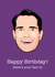 jimmy carr comedian Birthday Card 15930 created by Wayne Oliver
