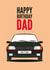 Classic Birthday Card - For Dad - Car created by Diva Doodle Designs