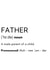 father funny Birthday Card 39020 created by original fox designs