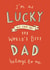 lucky best Father's Day Card 43526 created by Jen Roffe