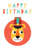 lion Child Birthday Card 18154 created by scott barker