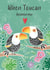 Loved up Toucans created by Dinky Rouge
