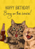 cats birthday Birthday Card 11765 created by Evie Garnett Designs
