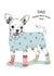 socks dad Father's Day Card 30761 created by Dotty Dog Art