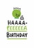 pea crown Birthday Card 4701 created by Conor Rawson