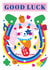 Good Luck Colourful Cat Card created by Creative Joy