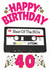 retro eighties Birthday Card 13071 created by ShortRound888