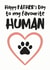 favourite human Father's Day Card 4820 created by Hello Fridays Studio