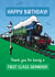 Grandad Steam Train Birthday Card created by Evie Garnett Designs