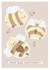 bee pun Card 42021 created by Fikaa Illustrations 