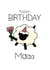 mum cute Birthday Card 17962 created by Bev O'Connor || @oconnordesign