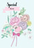 special nan floral bouquet card  created by Marie Goodchild