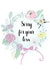 Sorry for your loss roses sympathy card created by Marie Goodchild