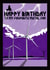 Heavy Metal Fan Birthday Card created by @katiehounsomeillustrator