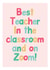 classroom zoom Thank You Card 41111 created by Rachel J Designs