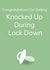 knocked lockdown Pregnancy Card 37648 created by Sachy Cards